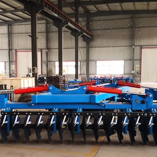Heavy Farm Cultivator Machine Tractors Hydraulic Heavy Duty Harrow Disc Blade Harrow 1bz-5.5