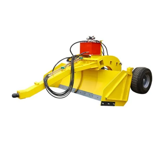 High Efficiency Adjustable Type Land Leveling Satellite Land Grader Mounted Land Scraper