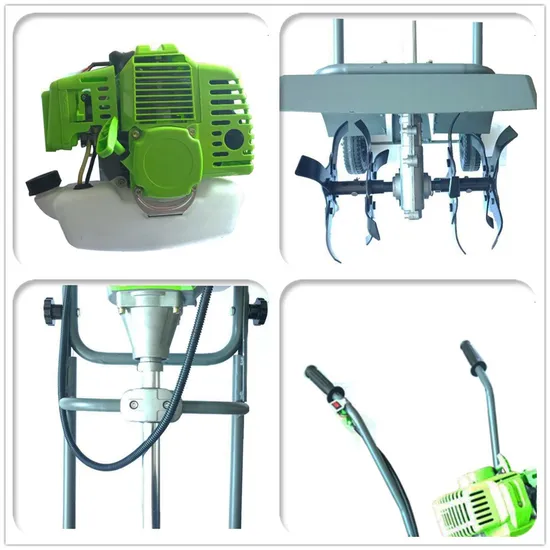 Garden Green Machine Hand Tractor Power Tiller Cultivator