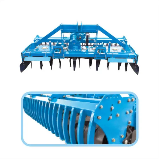 Powerful Agricultural Equipment: Diesel Tractor with Cultivator and Rake