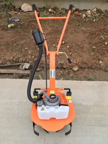 Mini Tiller 72cc Gasoline Power Rotary Tiller Cultivator Weeder Cultivators