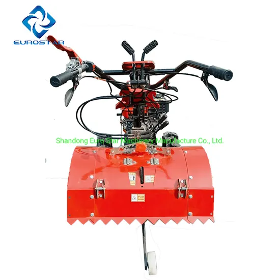 Gw-4G01 Four Drive Agricultural Rear Tine Tiller Mini Rotary Tiller Mini Tiller Garden Tiller Power Tiller Used for Rotary Tillage, Ploughing, Weeding etc.