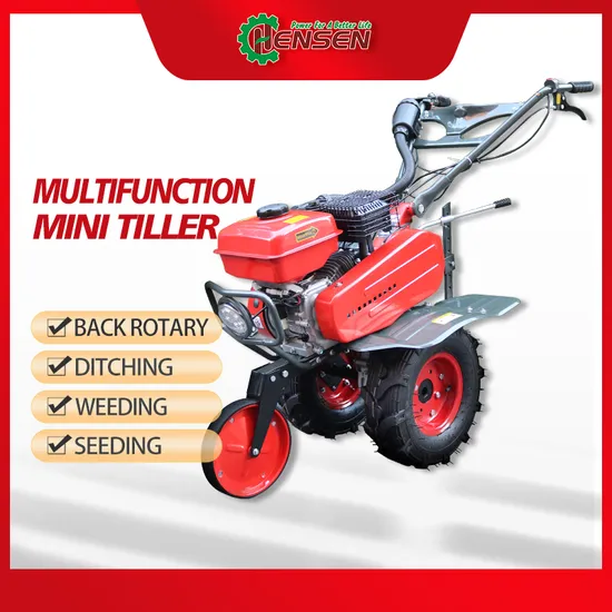 Farm Agricultural Machinery Rotary Tiller Hand Push Power Tiller