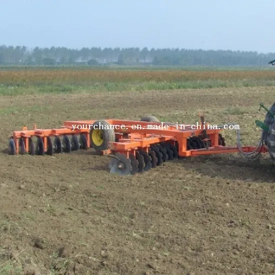 Africa Hot Sale Farm Implement 1bj Series 4-5.3m Width Wing-Folded Hydraulic Offset Middle Duty China Disc Harrow
