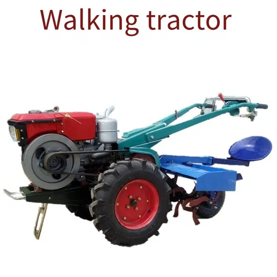 Small Household 15HP Walking Tractor with Ploughing Equipment