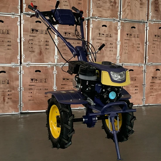 Jc Durable Walking Tractor with 170f Engine for Farming Tiller