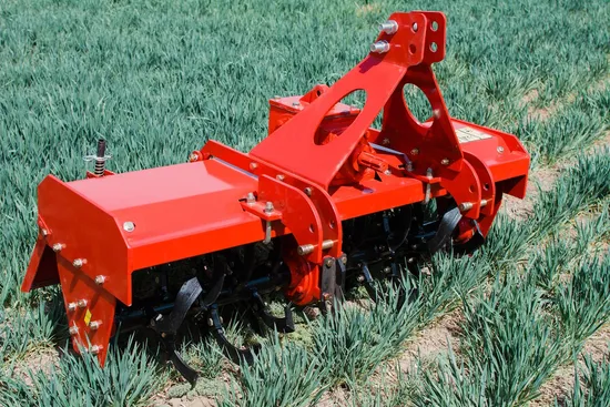 1.55m Working Width 35-45HP Mini Farm Tractor Farm Tools Farm Implements Middle Transmission Rotary Tiller