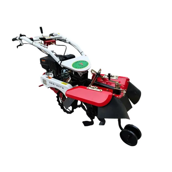 Compact Handheld Power Tiller for Efficient Soil Cultivation