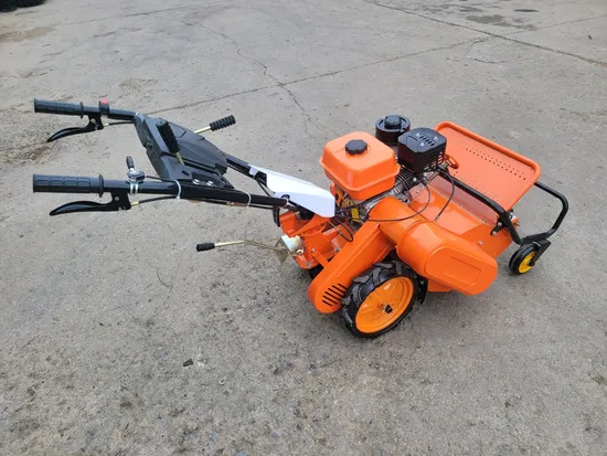 Gasoline 7HP Power Tiller Weeder Grass Chopper Flail Mower