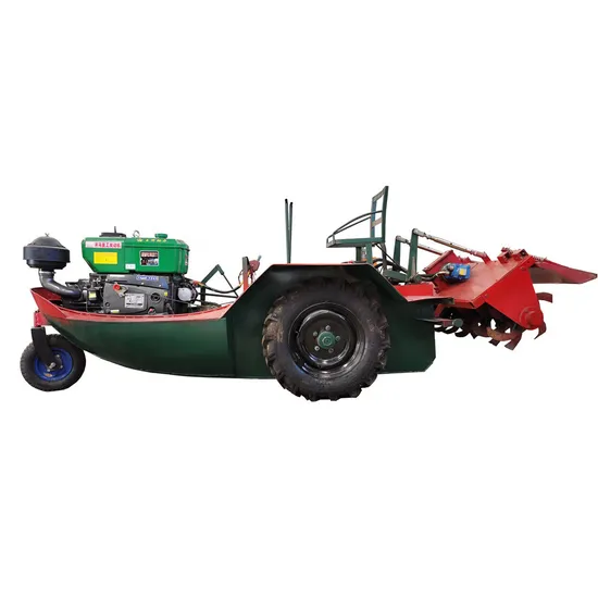 Am-28 28HP Paddy Water Field Tillage Machine Rotary Tiller Boat Tractor