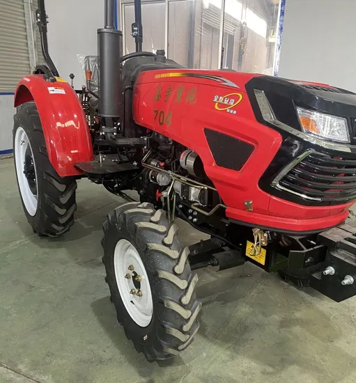 ODM 70HP 4WD Agricultural Wheel Tractor with Accessories