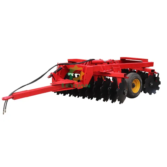 Hydraulic Heavy Duty Disc Harrow 20 Discs Oil Bath Bearing Housing