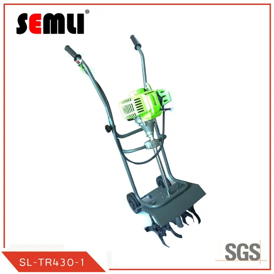 2 Wheels Drive&2-Strok Self-Walking Small Agricultural Cultivator Gasoline/Diesel Rear Tine Rotary Farm Power Tiller