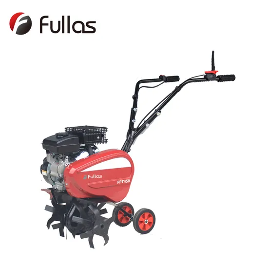 FPT450 Farming Machinery Mini Rotary Cultivator Two Wheels Hand Walking Tiller