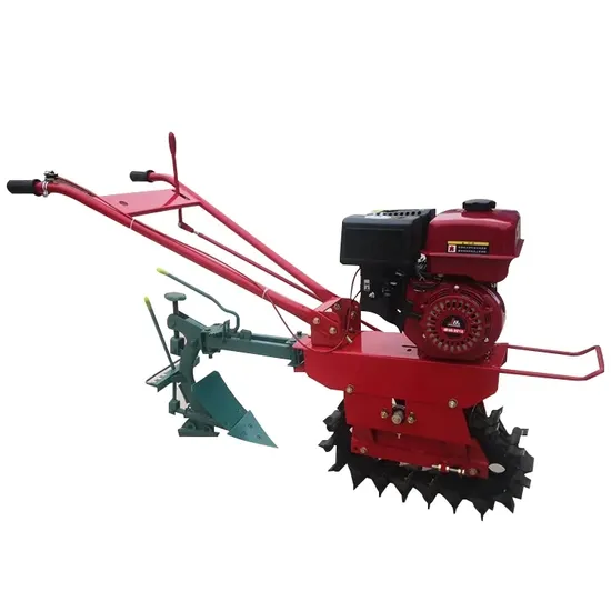 Power China Trade Mini Agricultural Hand Crawler Garden Motor Hoe Tiller Motorized Engine Cultivator Indoor Cultivation