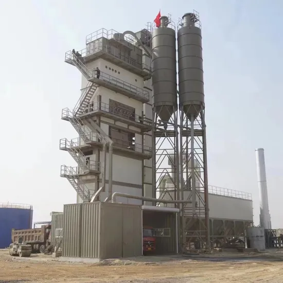 Official Intermittent Compulsory High-Capacity and High Performance Modern Professional Asphalt Mixing Plant From China