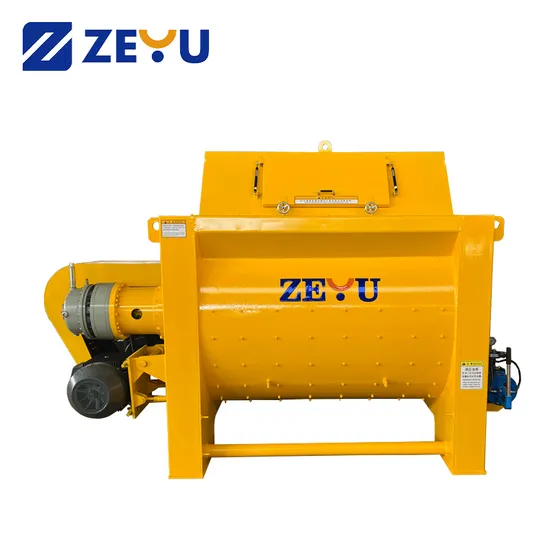 2025 China Double-Shaft Concrete Mixer / Js 1500 Concrete Mixer
