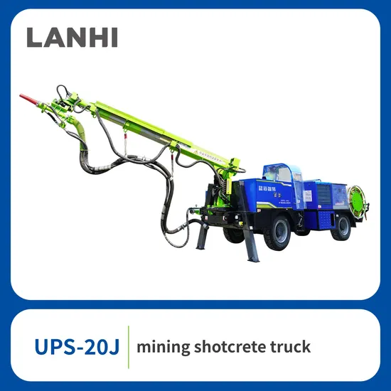 Mining Underground Construction Machinery Heavy Duty Construction Shotcrete Machinery Electric Diesel Emergency