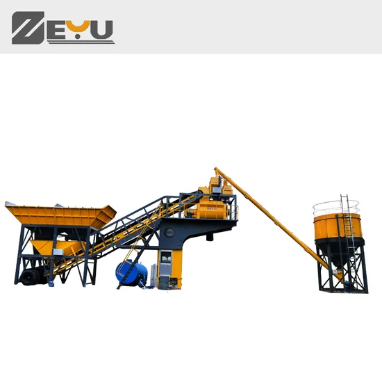 2025 Fully Automatic Control High Quality Yhzs Mobile Concrete Batching Plant