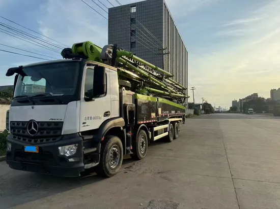 2020 Used Concrete Boom Pump 62 M Mounted Mercedes Chassis