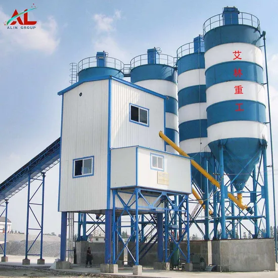 High-Efficiency, Energy-Saving, Cement Plant Hzs50 Concrete Mixing Plant