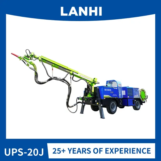 Wet Spray Trolley and Mining Shotcrete: Adaptable to Conditions