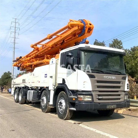 Zoomlion Cifa 52m 56m 58m Used Truck Mounted Concrete Placing Boom Betoniera Pump Price for Sale