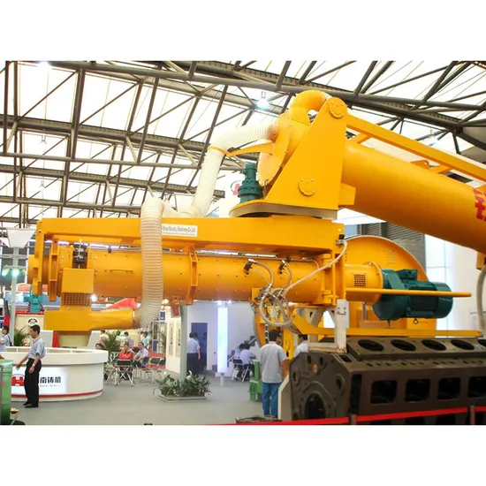 High Durability S25 Series Double Arm Continuous Sand Mixer Ideal for Resin Sand and Water Glass Sand Blending