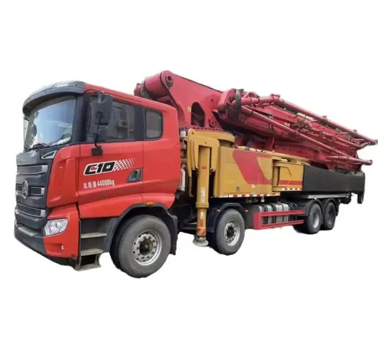 Used Concrete Pump Truck Sanny C10 Series Truck Pump 62m Heavy Diesel Mortar Concrete Pump