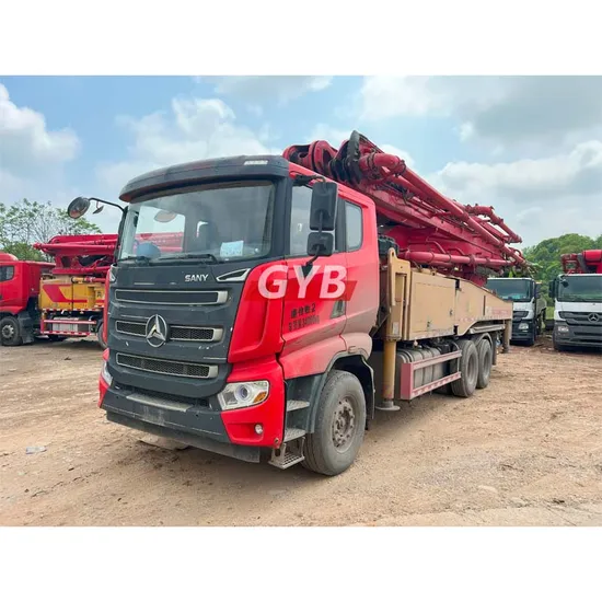 2021 China San Y Chassis Remote Control Concrete Pump Truck