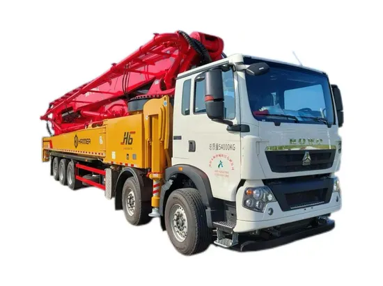 50m 58m 63m Long Boom Concrete Pump Low Price Good Quality Truck Pump