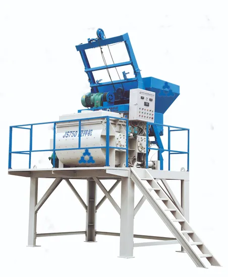 Double Horizontal Shaft Compulsory Mixer