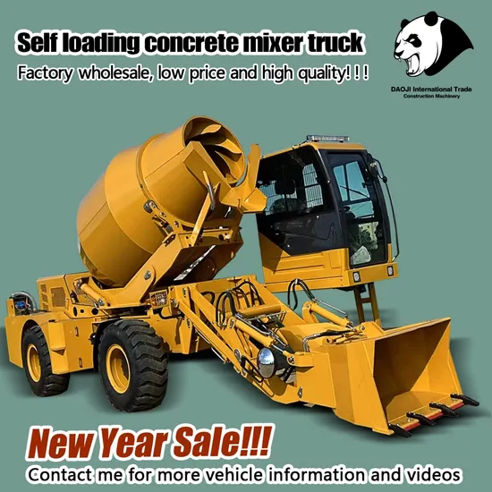 Top Fashion! ! ! New Mini 3.5 Cubic 3.5 4m3 5.5 Cement Machine Concrete Self Loading Portable Mobile Mixing Mixer Truck with Pump for Cheap Sale