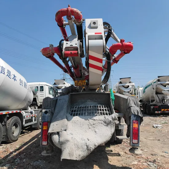 Used Xg 40m Concrete Pump Truck Has a Powerful Engine