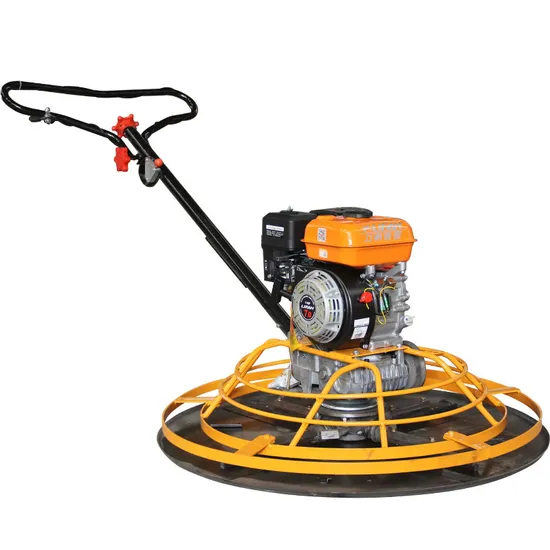 Walk Behind Gasoline Electric Concrete Machine Floor Finishing Machine Hand Held C