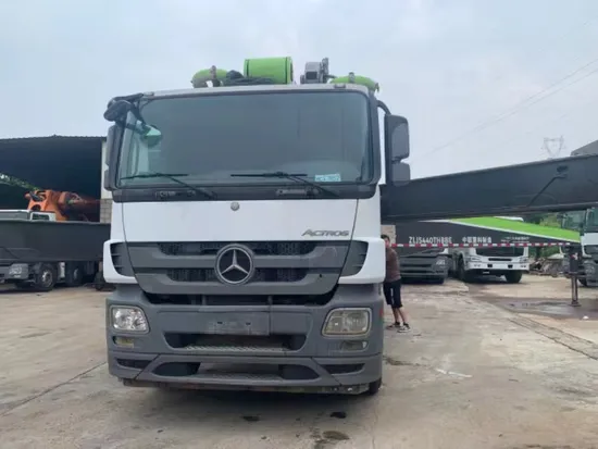 High Quality Zommlion 56m Used Concrete Pump Trucks