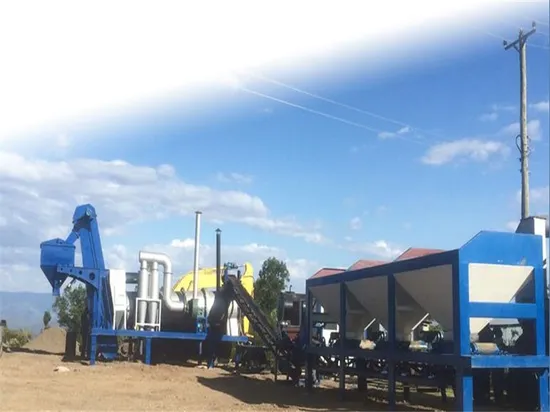 Mini 20ton/Hour 20tph Mobile Asphalt Drum Mixing Plant Mdhb20