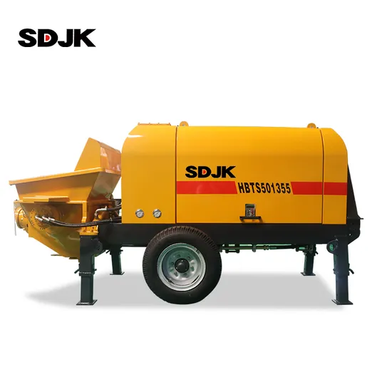 High Quality Secondary Construction Small Concrete Pumps with Diesel Engine Concrete Pump Truck for Sale Ex-Factory Price Free Shipping