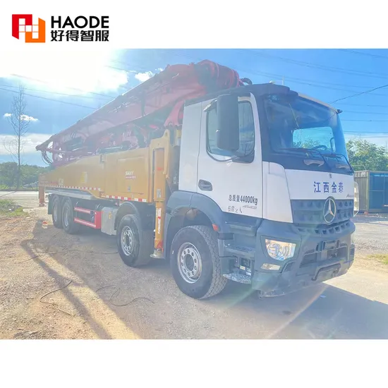 Used Truck Pump Original 56m with Benz Chassis Concrete Pumps 2020