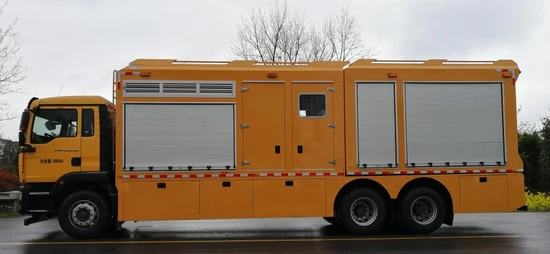 Advanced Large Flow Emergency Recovery Vehicle for Efficient Disaster Relief Operations