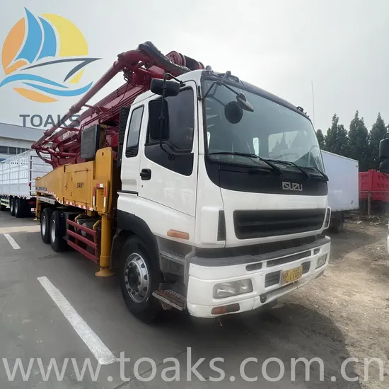 Used Secondhand New Sy5313thb Concrete Mixer Pump Truck Isu/Zu Chassis 46 47 Meters Putzmeister Pump Construction Equipment Machinery