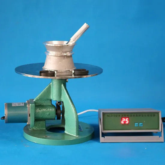 Cement Sand Flow Tester Concrete Compaction Factor Jumping Table Concrete Mixture Jumping Table Mixing