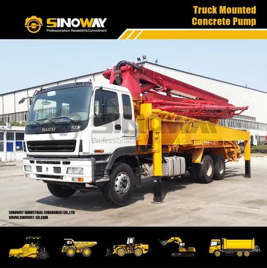 46 M Concrete Pump Truck, Truck Mounted Concrete Truck