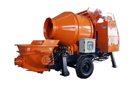 2023 Cpm30d Hot Sell Concrete Pump with Mixer