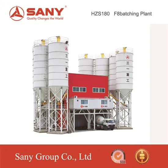 Sany Hzs60V8 50m3/H Concrete Batching Plant Price