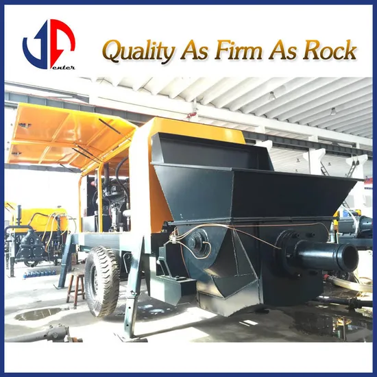 Top Quality Concrete Pump Diesel Engine Pump Electrical Motor Concrete Pump