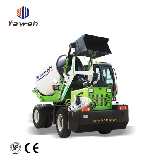 Yaweh Concrete Cement Mixer Truck Self-Loading Concrete Mixer with Pump Truck