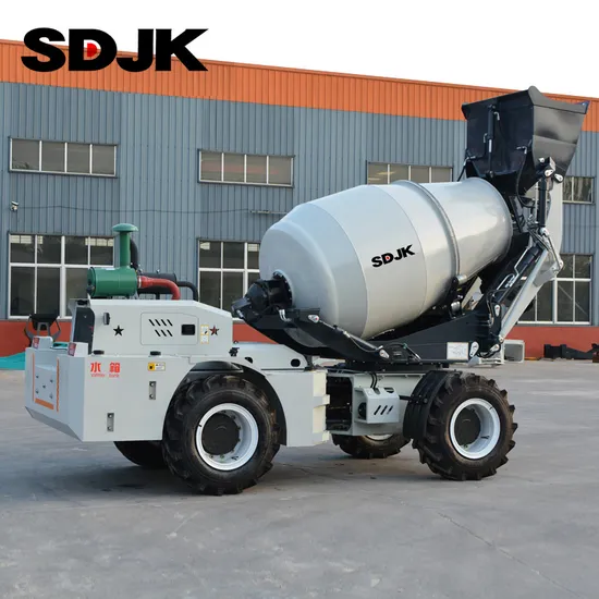 2.6 Cubic Meters Concrete Mixer Mini Truck Concrete Mixer Concrete Mixer Machine