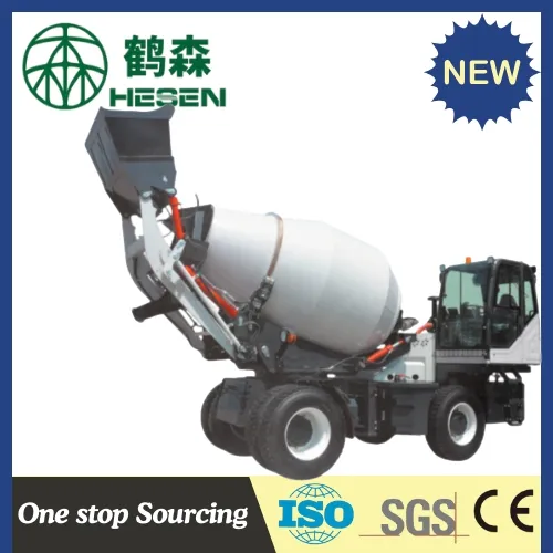 3.5m³ Self-Loading Mixer, CE Certified, Optimized for High-Efficiency Concrete Mixing