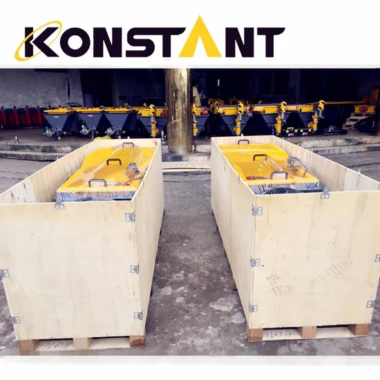 Concrete Machinery Mortar Plastering Machine with Air Compressor P60K
